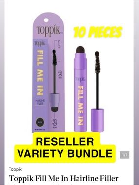 10X-Toppik Fill Me In Hairline Filler black brown blonde